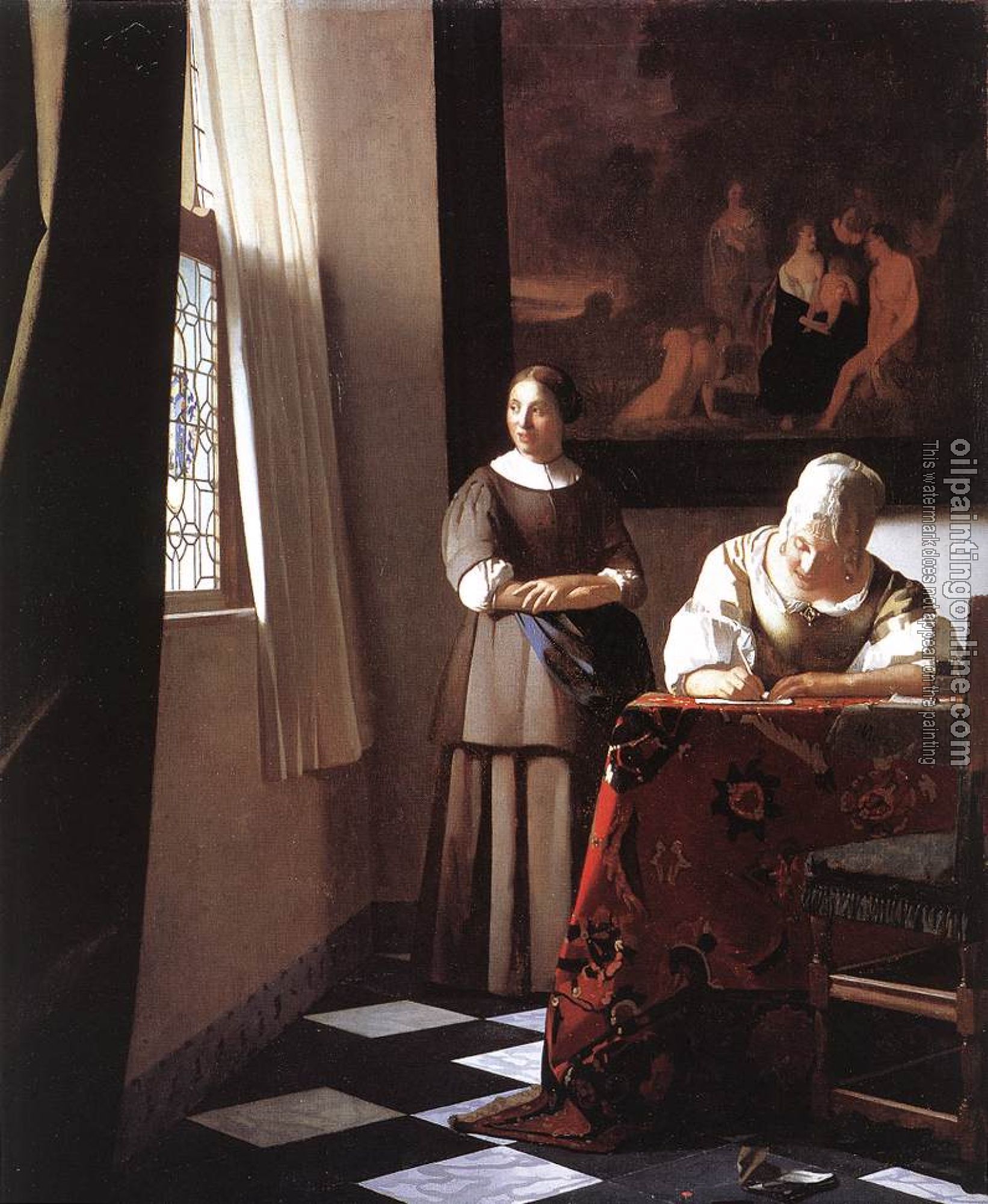 Vermeer, Johannes - oil painting